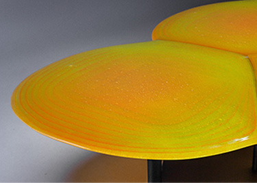 7 verre jaune
